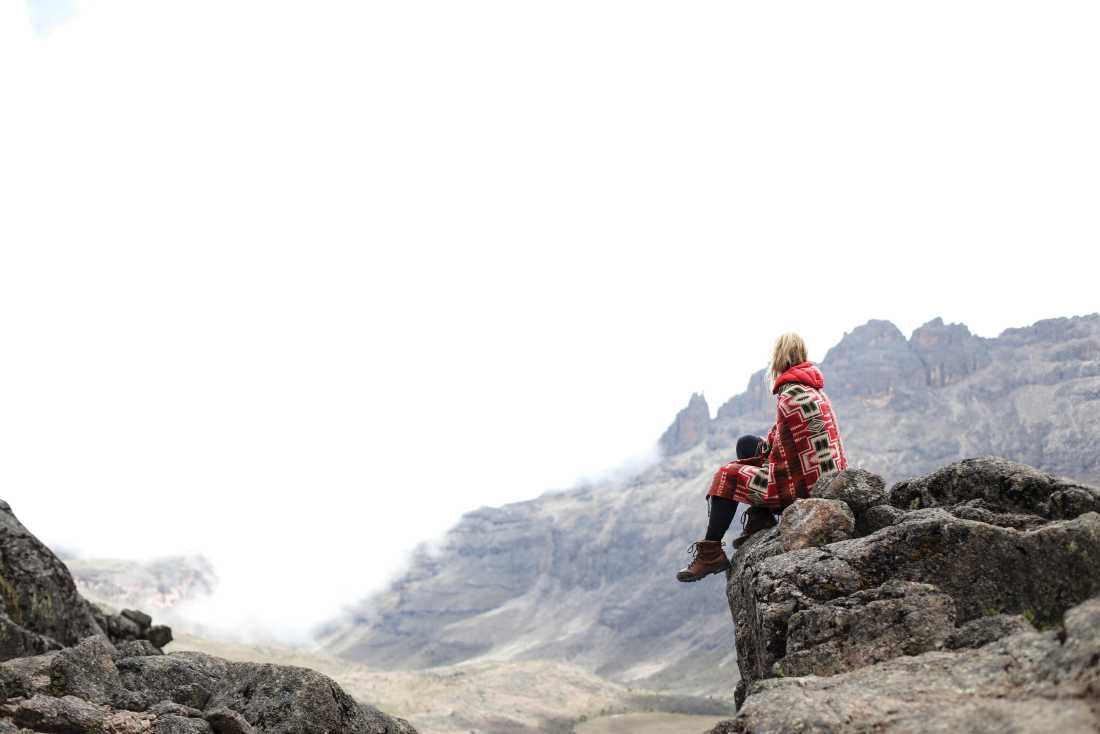 A moment of reflection on Mount Kenya |  Lauren Bullen