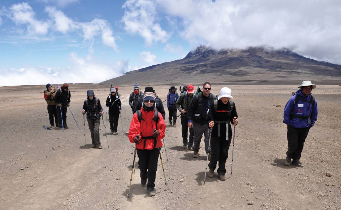 Incredible landscape of Mt Kilimanjaro |  <i>Peter Brooke</i>