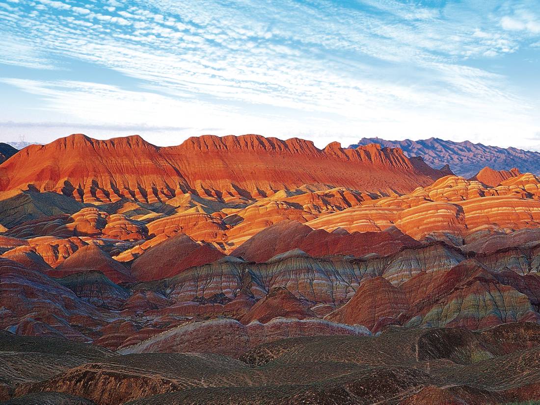 The Rainbow Mountains of China's Zhangye Danxia