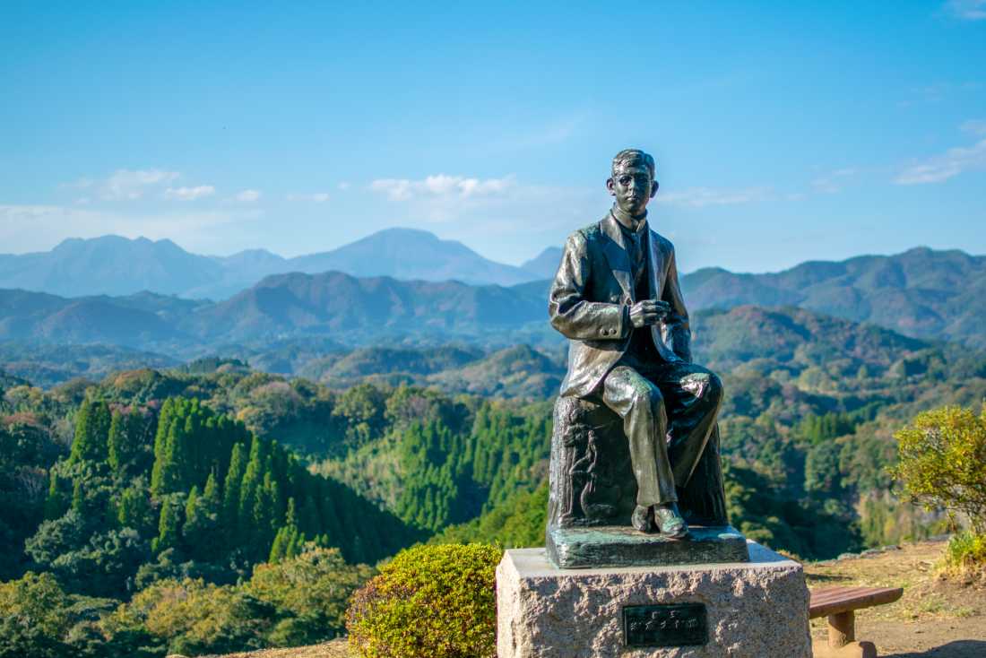 View from Oka castle in Bungo-Taketa