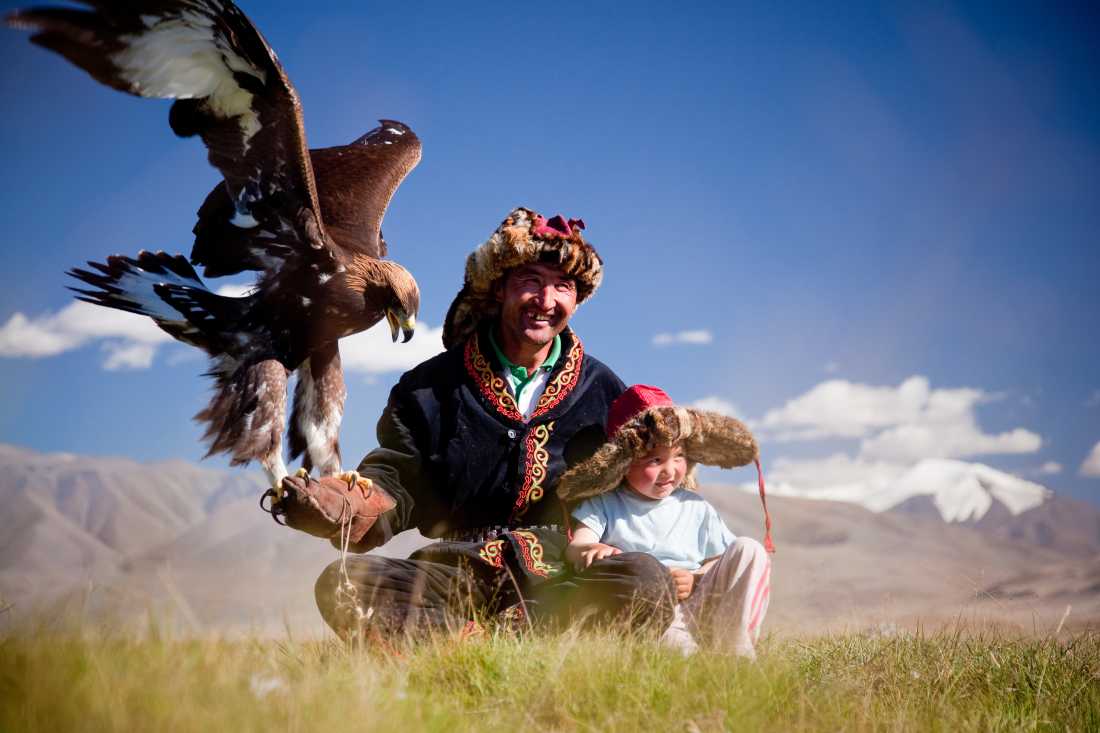 A local eagle hunter, Mongolia |  Cam Cope