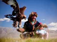 A local eagle hunter, Mongolia |  Cam Cope