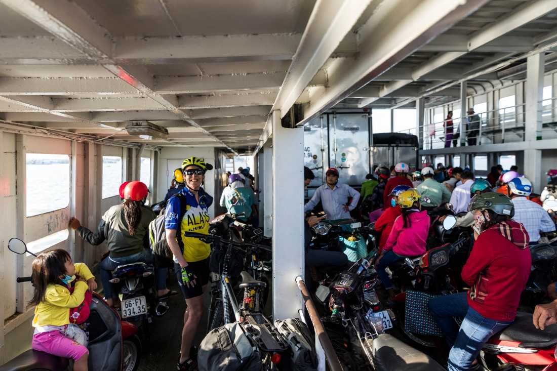 Crossing the Mekong Delta into Cambodia |  Lachlan Gardiner