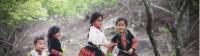 Local village girls in Sapa, Vietnam