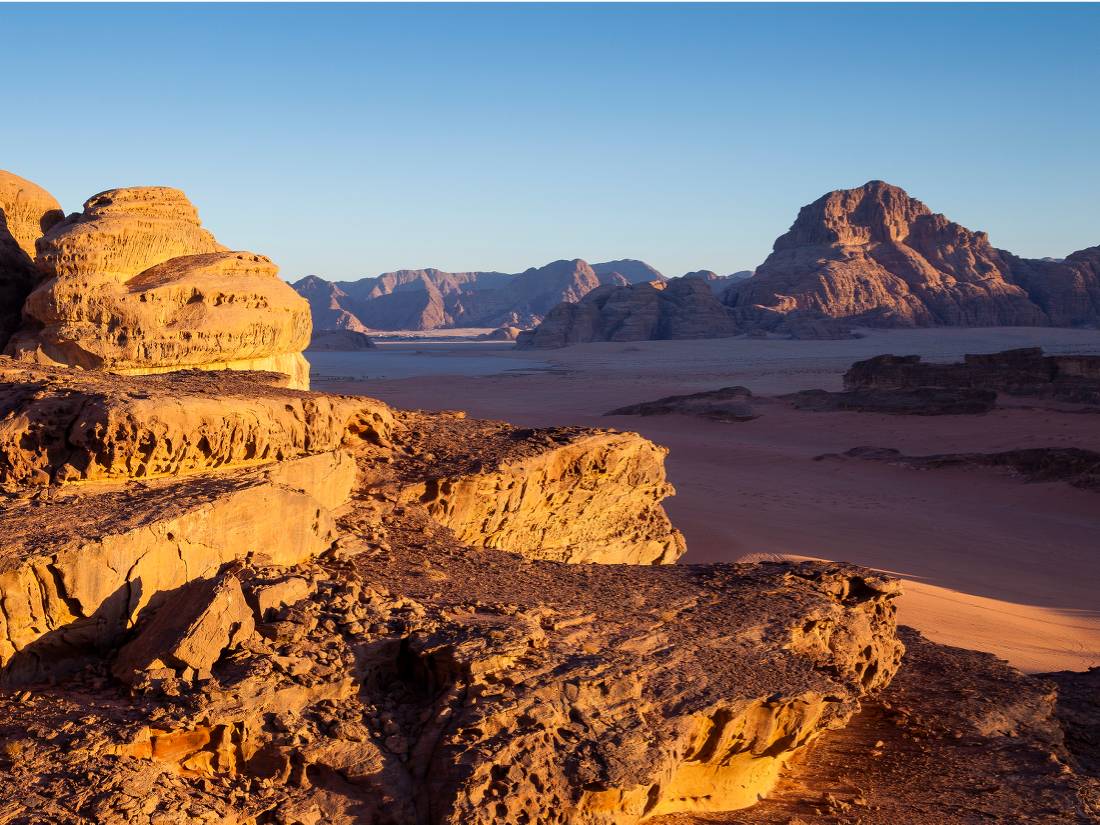 Enjoy magnificent sunsets when visiting Jordan's Wadi Rum |  <i>Richard I'Anson</i>