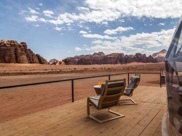 Martian Dome Tent balcony