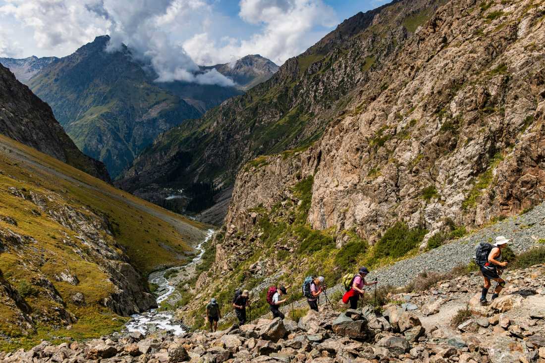 Hiking in the Tian Shan Mountains of Kyrgyzstan |  Lachlan Gardiner