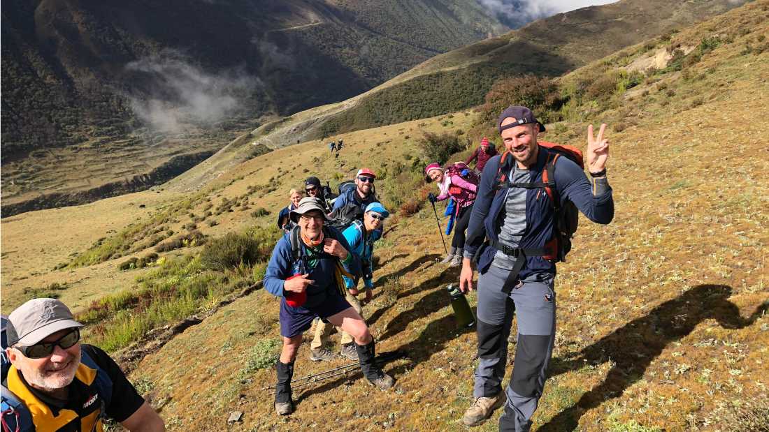 High spirits on a Bhutan trekking trip with World Expeditions |  Matt Brazier