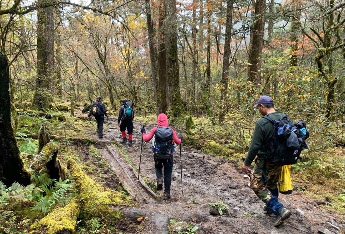 Walking through diverse landscapes on the Bhutan Snowman Trek | <i>Soren Kruse Ledet</i>