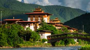 Punakha Area, Bhutan