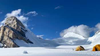 Campsite on Kun, Indian Himalaya