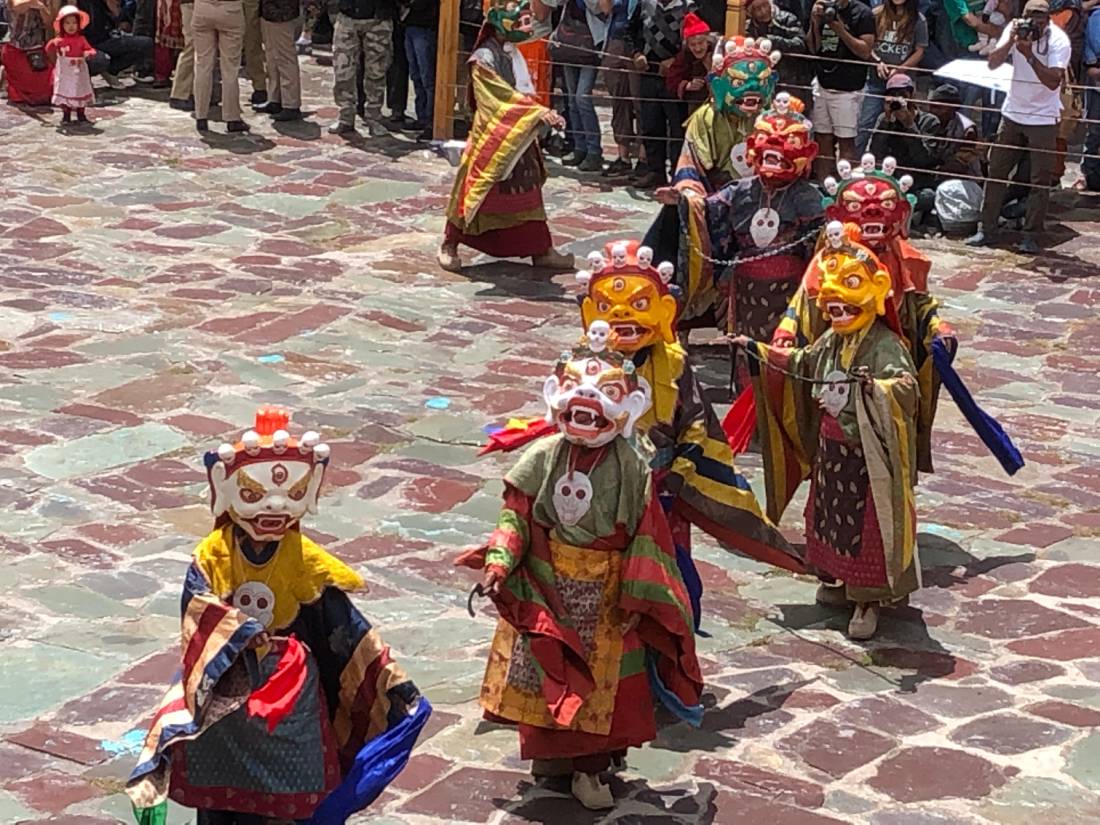 Colourful costumes at the Hemis Festival |  <i>Brad Atwal</i>