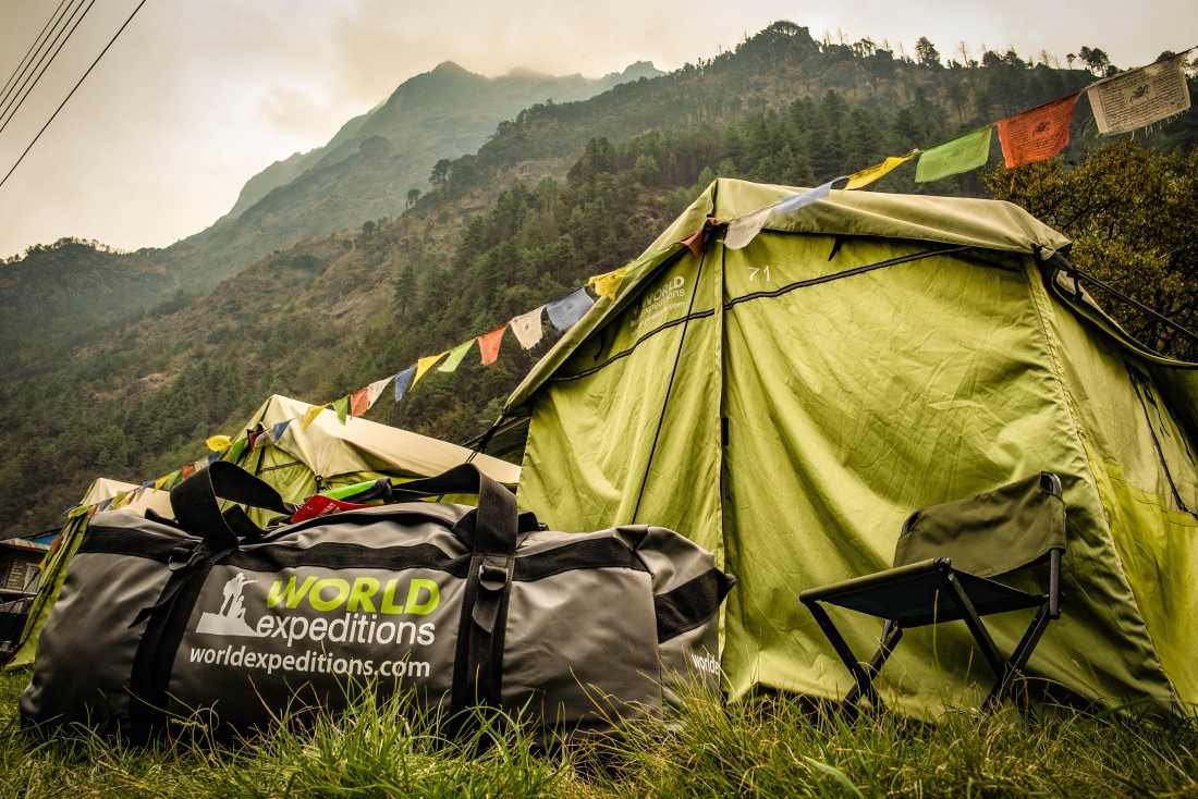 Receive a souvenir kit bag on all treks in Nepal |  Tim Charody
