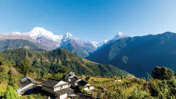 Views from above Ghandruk