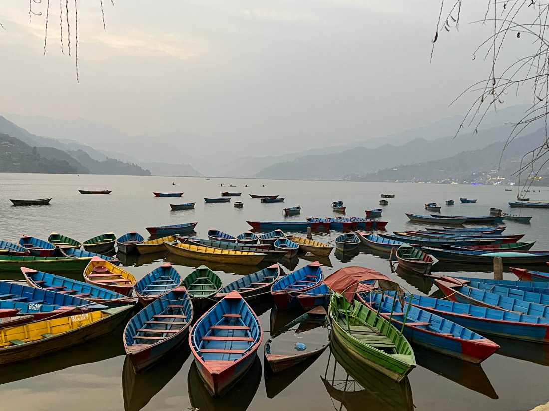 Phewa Lake, Pokhara |  Sue Badyari