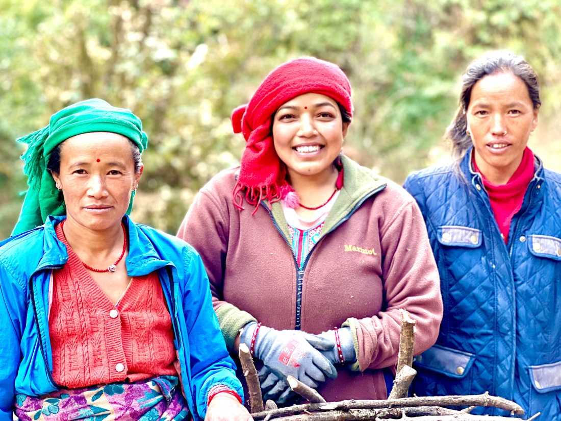 Friendly faces of the Annapurna region |  Sue Badyari