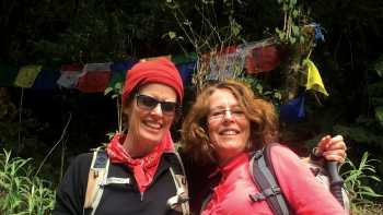 Smiles from these happy Annapurna trekkers