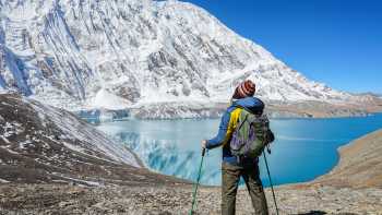 Stunning turquoise waters of Tilicho Lake