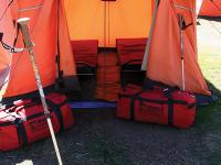 World expeditions gear at Ghat permanent campsite -  Photo: Keri May