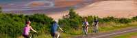 Cycling along the coast in Prince Edward Island National Park |  Tourism PEI / John Sylvester