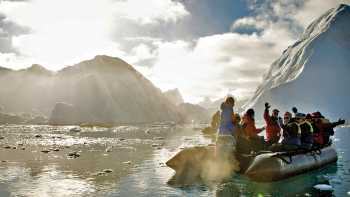 Zodiac Cruising in West Greenland