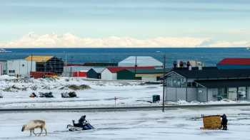 The town of Longyearbyen, Svalbard