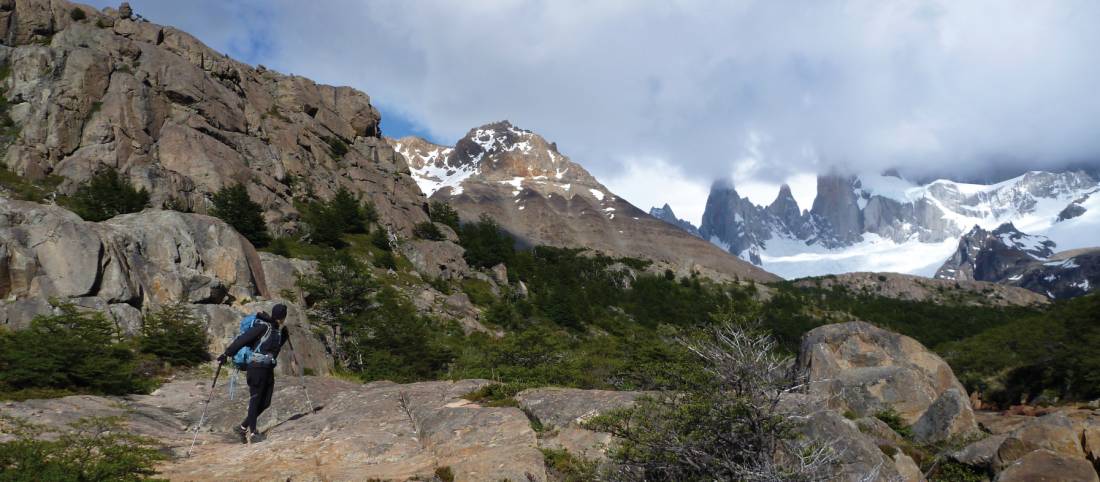 Crossing rugged terrain in Fitz Roy National Park |  <i>Maude Gamache-Bashille</i>