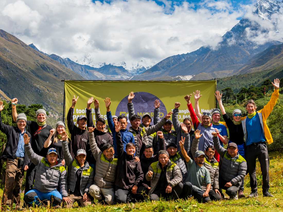 World Expeditions 50th Anniversary Celebration in Thyangboche, Nepal |  Lachlan Gardiner