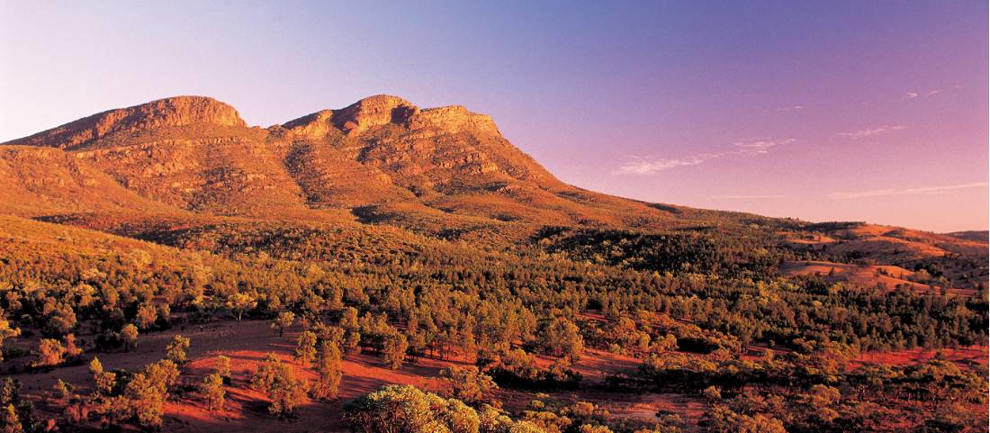 Bask in the glow of striking sunsets at Wilpena Pound | Adam Bruzzone